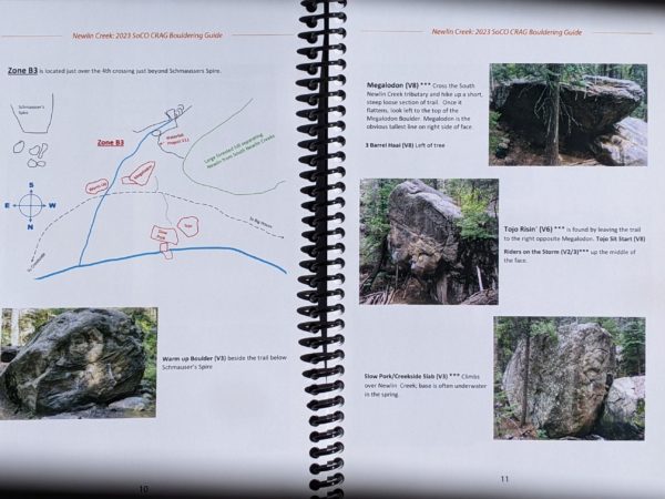 Newlin Creek Boulders Sample Page
